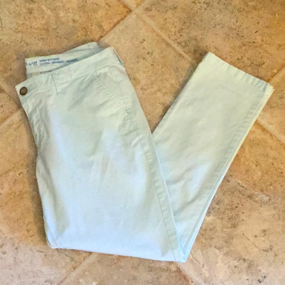 Khakis by GAP Skinny Boyfriend Pants